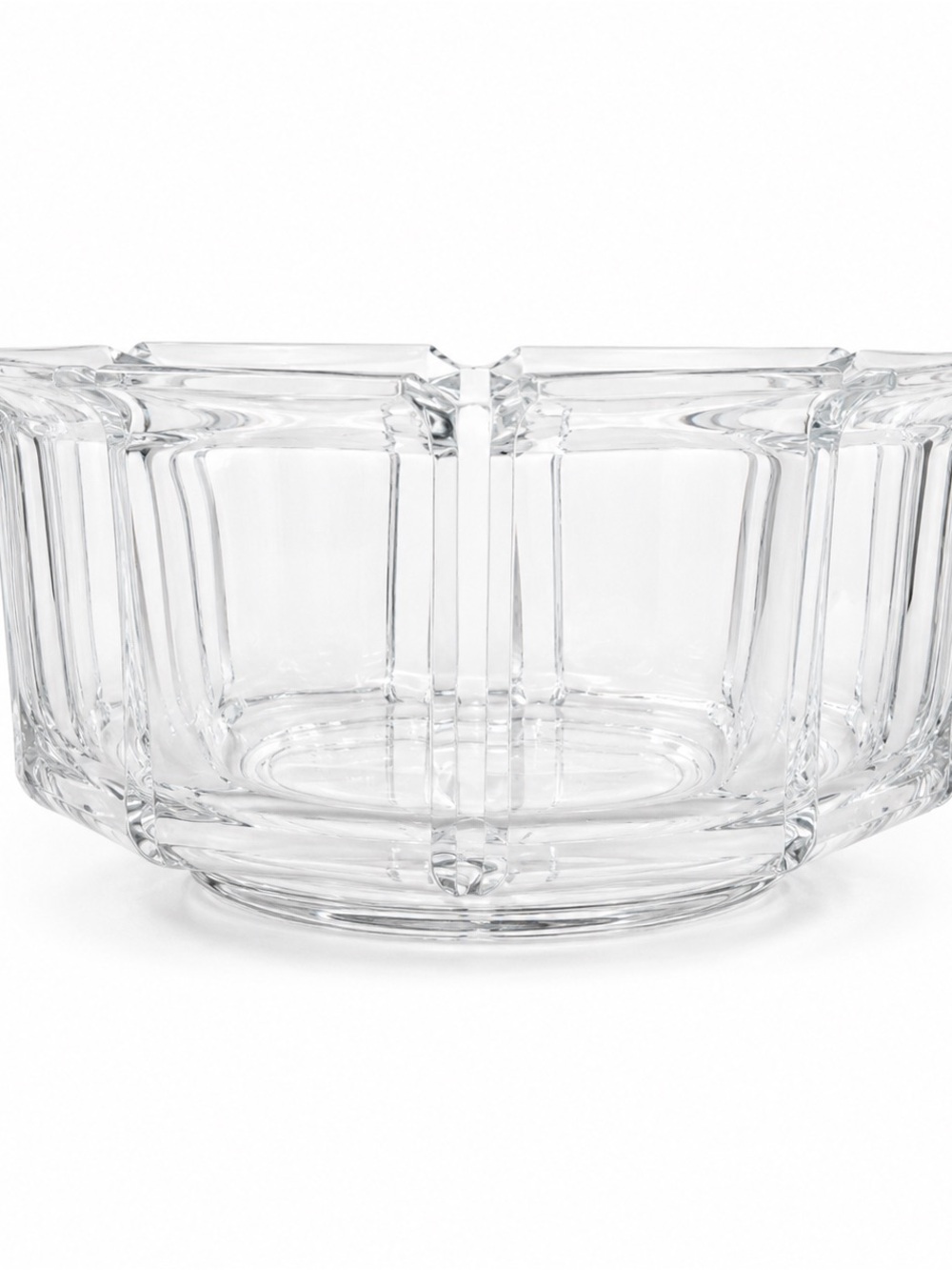 Clear Acrylic Serving Bowl with Ladle - Transparent - Picture 2 of 5